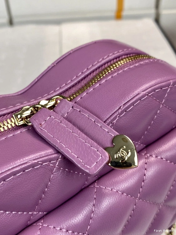 Firstbag Ru CHANEL Bag-18*16.5*6.5CM Heart 0710